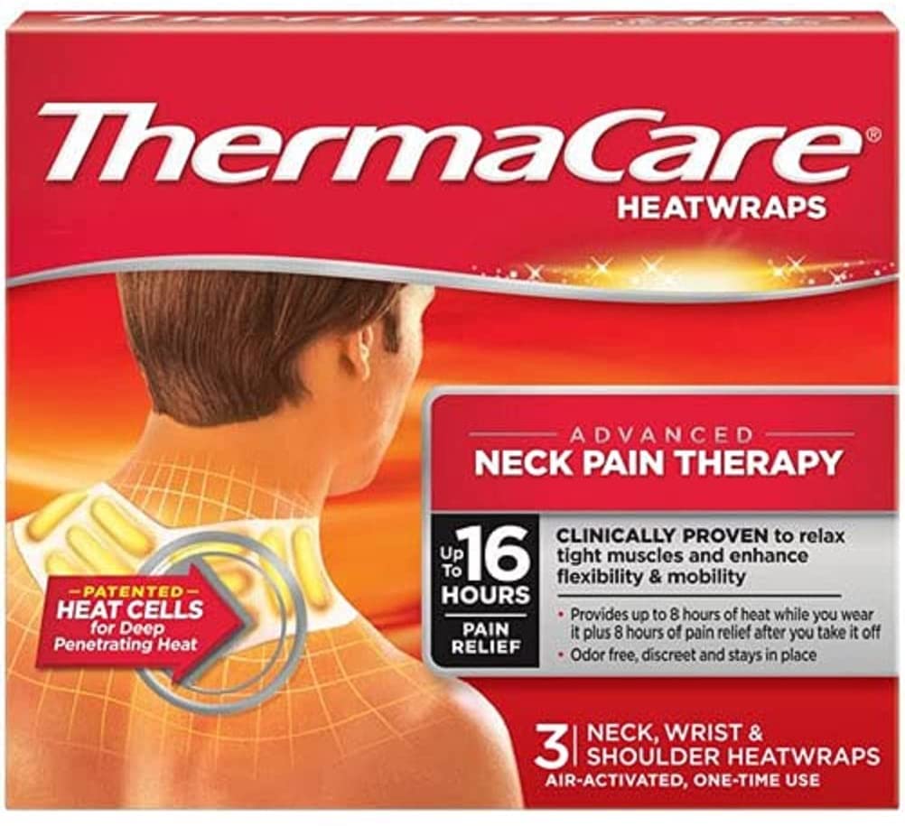 ThermaCare flexible Anwendung Wärmeauflagen für Nacken, Schulter, Rücken oder Le
