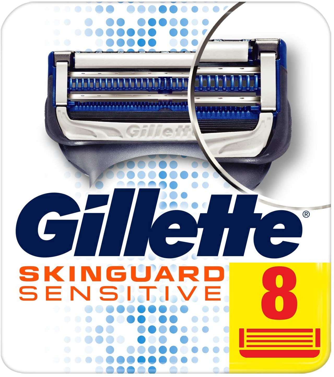 Gilette Skin Guard Sensitive Rasierklingen für Männer (1x8)