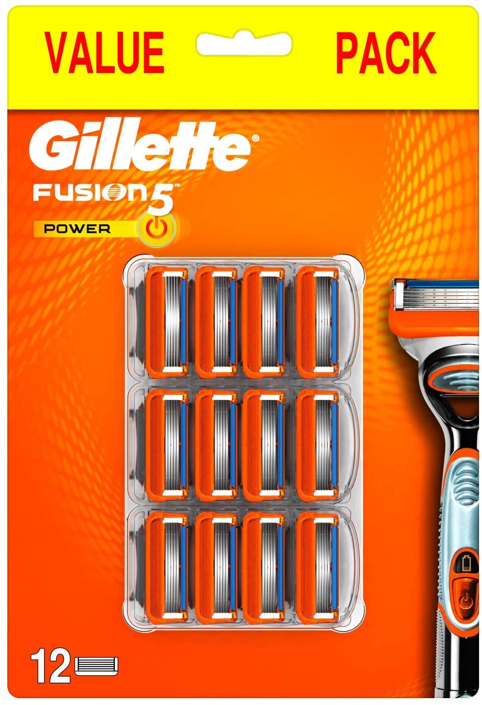 Gilette Fusion5 Power Rasierklingen (1x12)