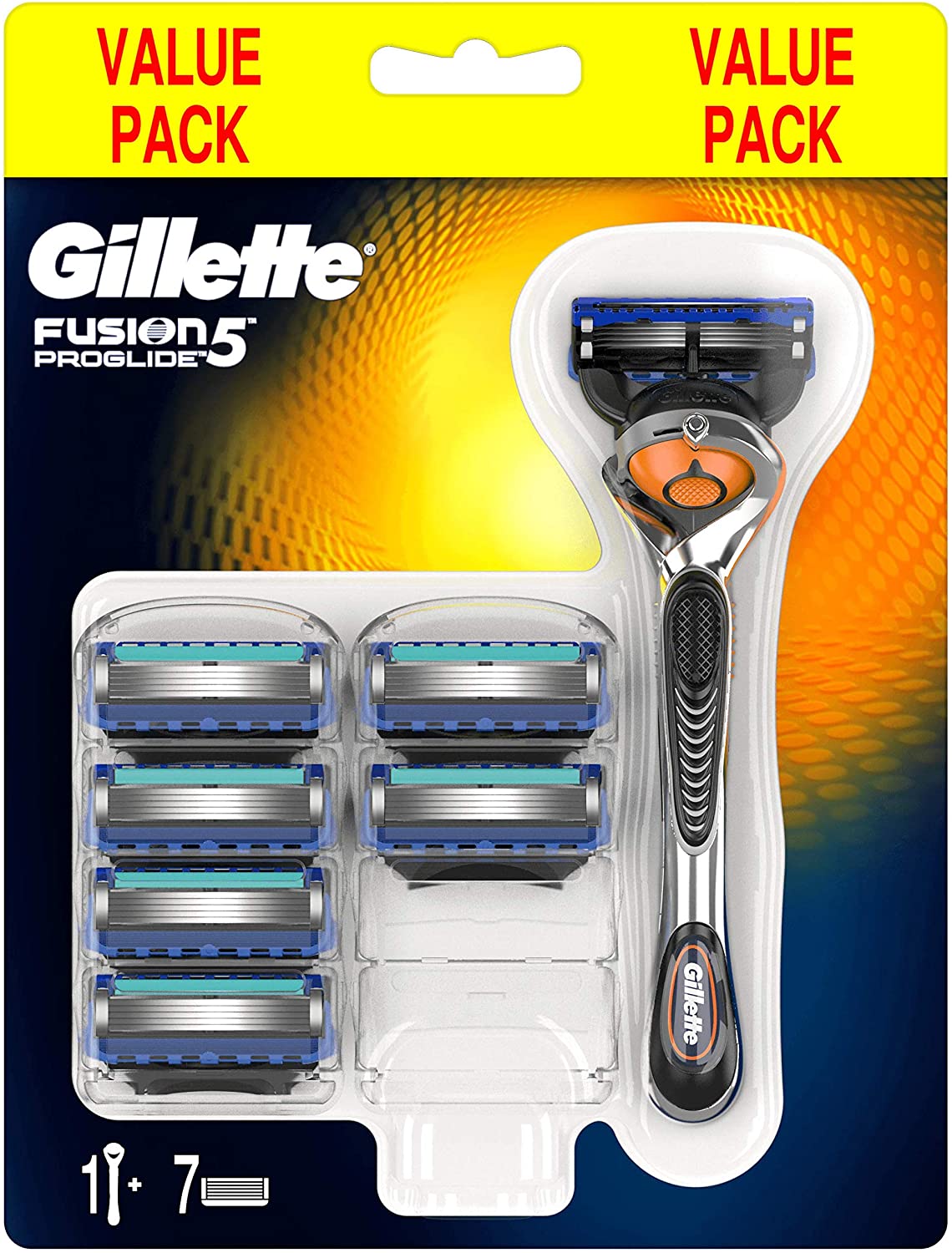 Gilette Fusion5 Proglide Rasiersystem für Männer (1x6)