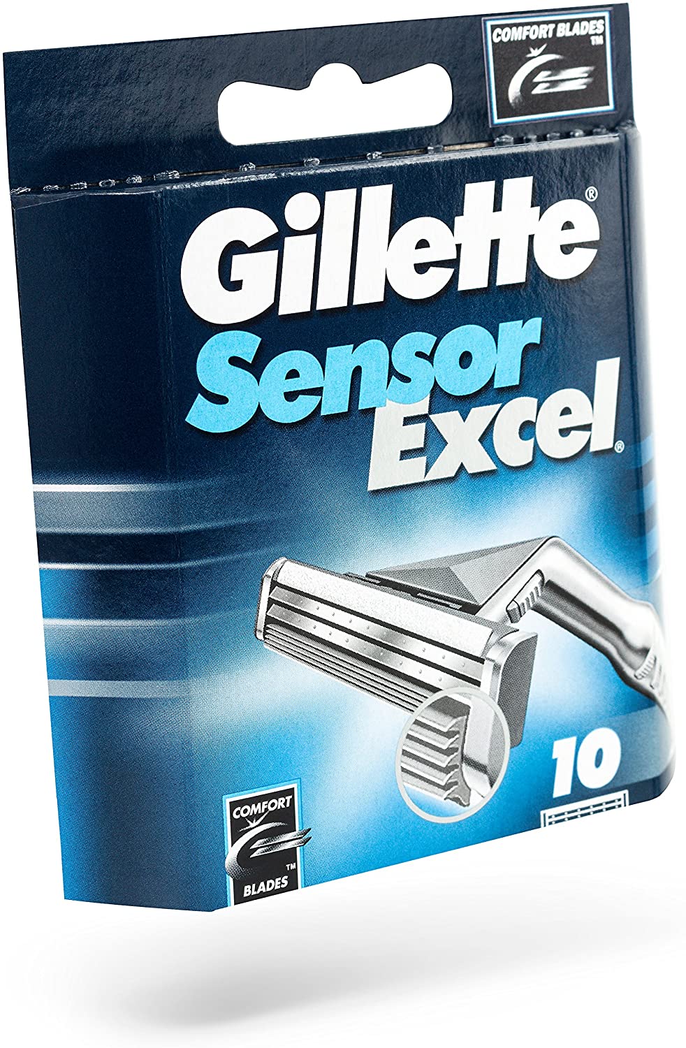 Gillette Sensor Excel Rasierklingen, (1x10)